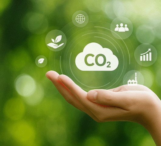 Straw made from bioplastics in a jar of iced tea.